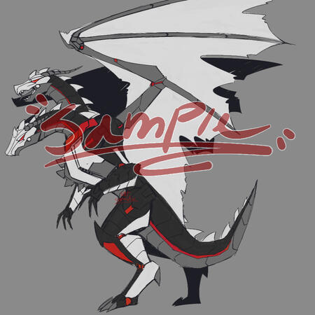 Colored line-art, fullbody w no background